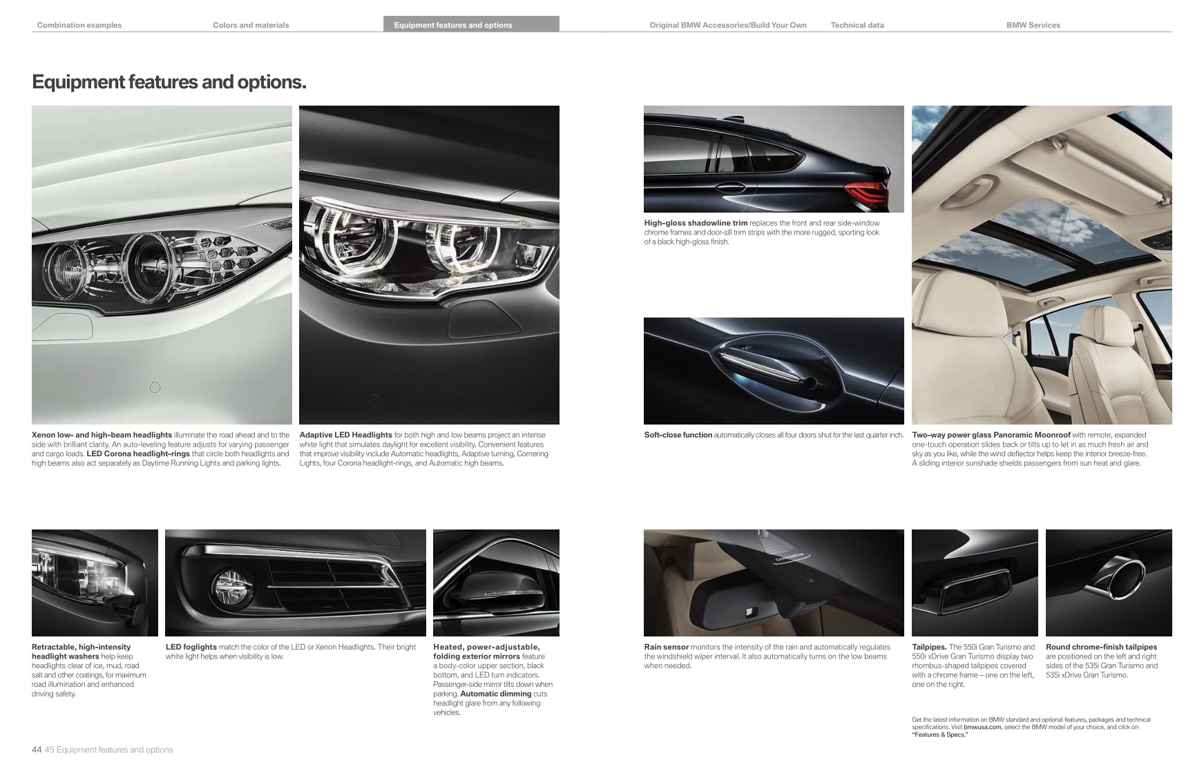 2014 BMW 5-Series GT Brochure Page 1